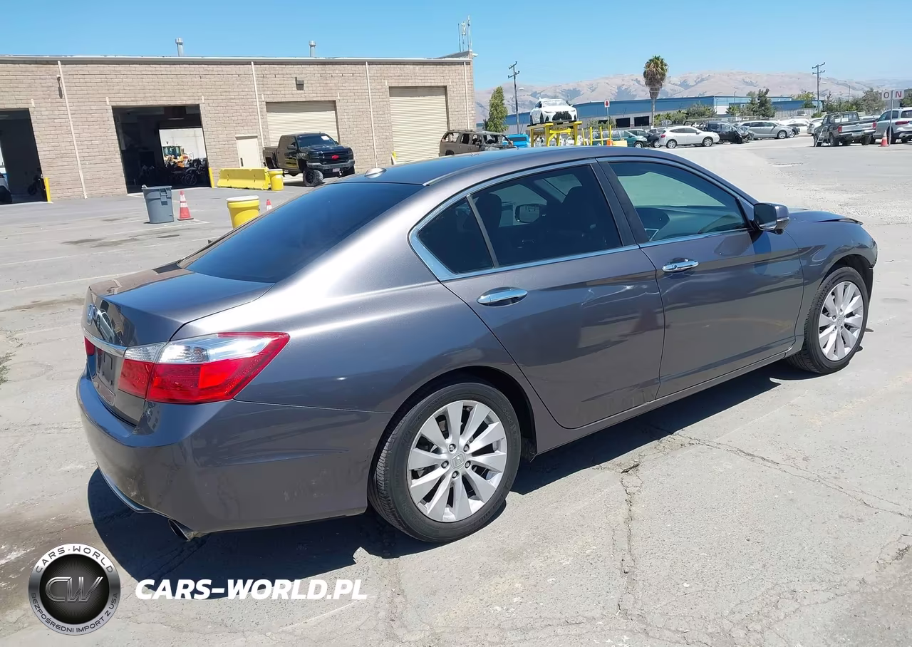 2014 Honda Accord Ex-L VIN:1HGCR2F80EA030811 - 4