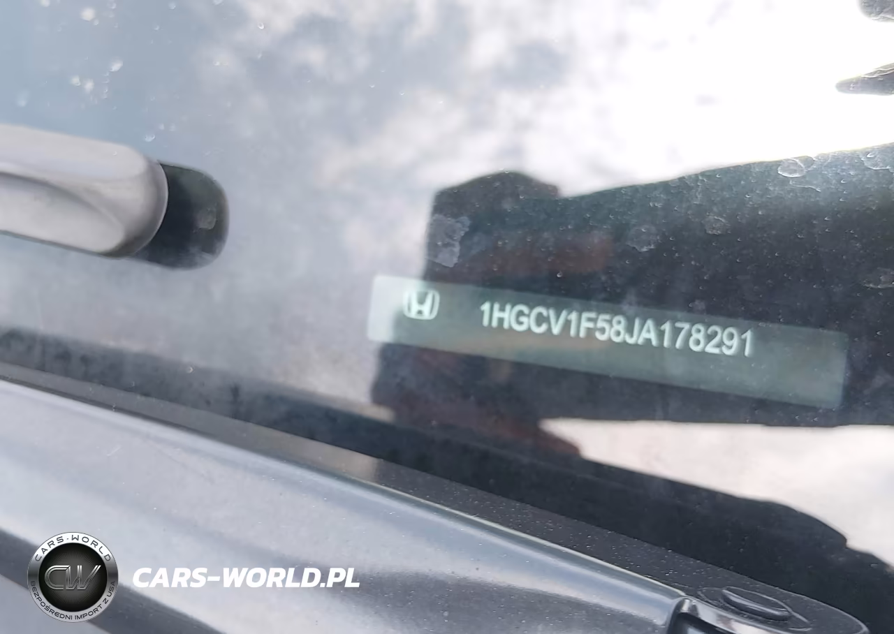 2018 Honda Accord Ex-L VIN:1HGCV1F58JA178291 - 9