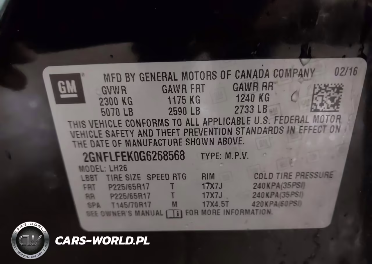 2016 Chevrolet Equinox Lt VIN:2GNFLFEK0G6268568 - 9