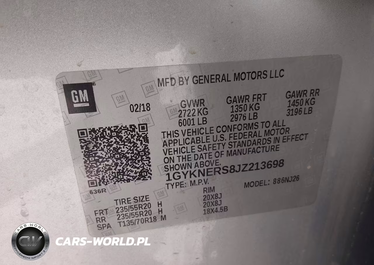 2018 Cadillac Xt5 Premium Luxury VIN:1GYKNERS8JZ213698 - 9