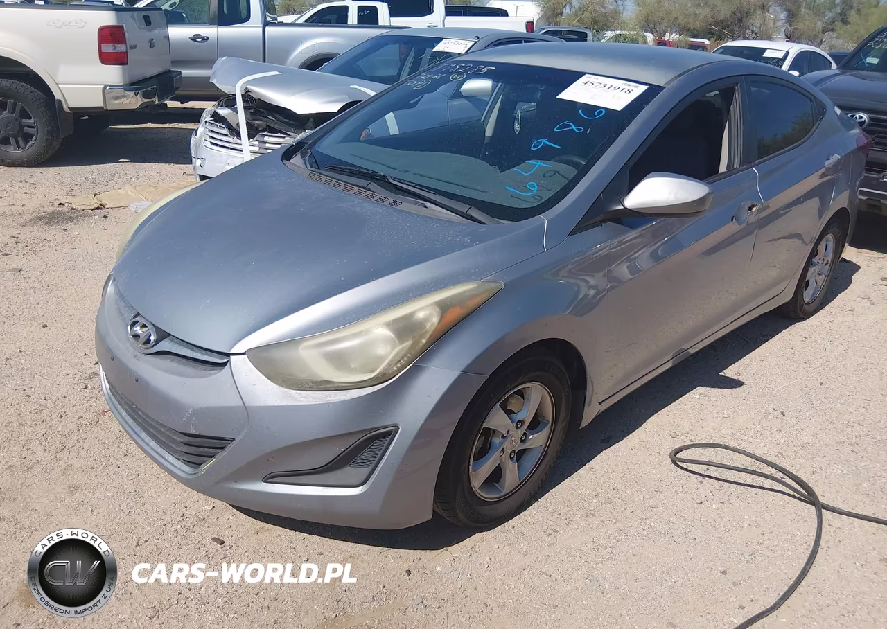 2015 Hyundai Elantra Se VIN:5NPDH4AE3FH649864 - 2