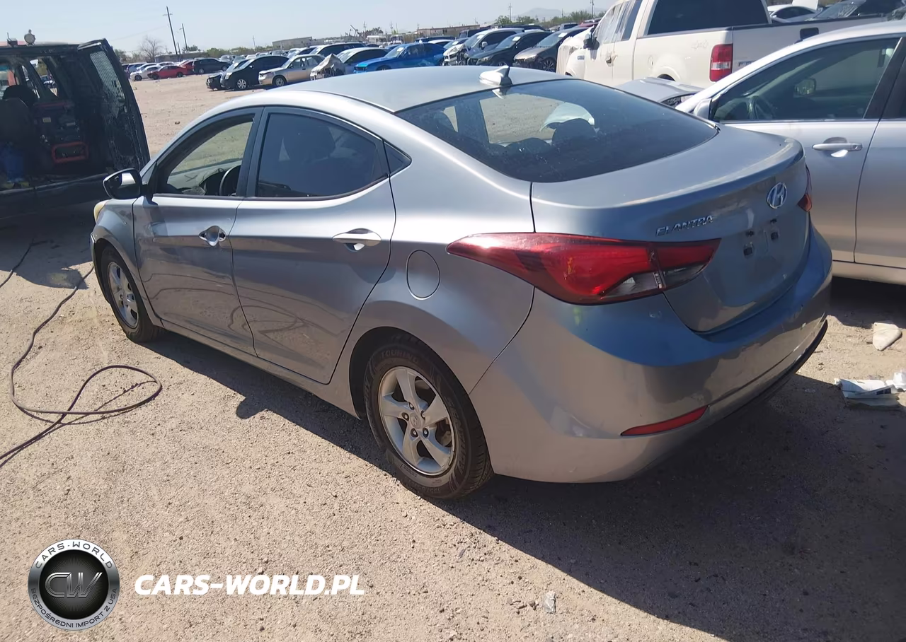 2015 Hyundai Elantra Se VIN:5NPDH4AE3FH649864 - 3