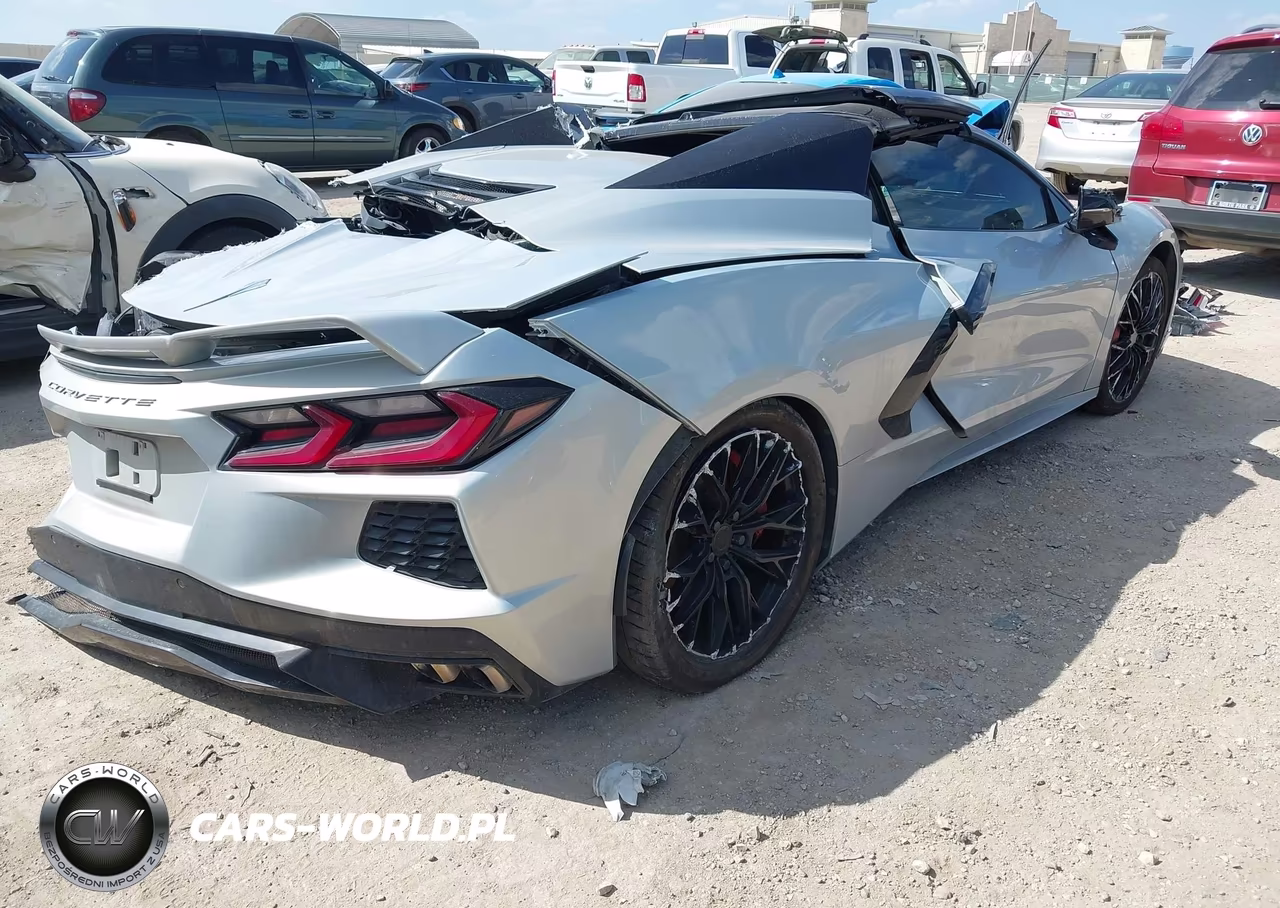 2021 Chevrolet Corvette Stingray Rwd 3Lt VIN:1G1YC3D42M5117590 - 4
