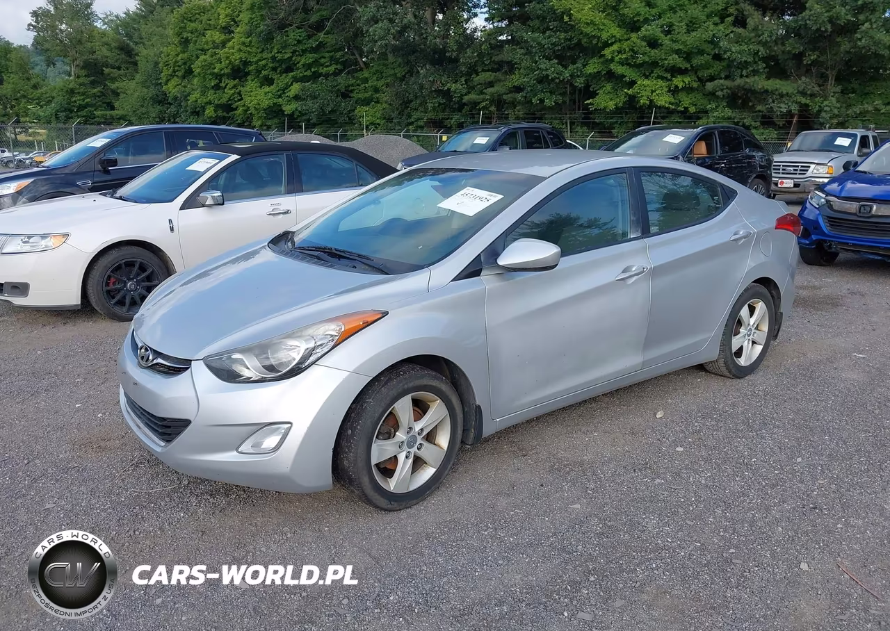 2013 Hyundai Elantra Gls VIN:KMHDH4AEXDU668149 - 2