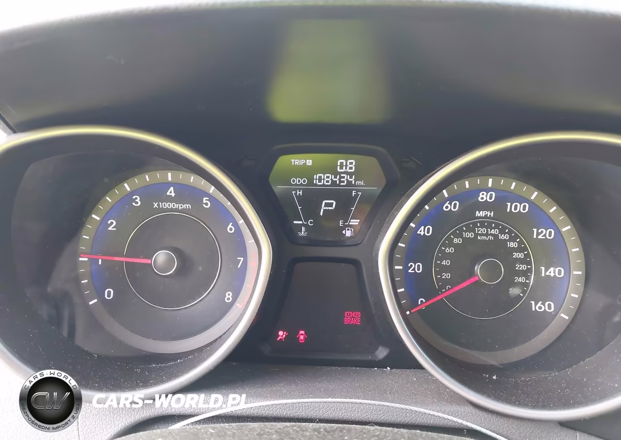 2013 Hyundai Elantra Gls VIN:KMHDH4AEXDU668149 - 7