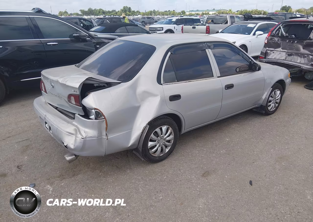 2000 Toyota Corolla Ve VIN:1NXBR12E6YZ348494 - 4