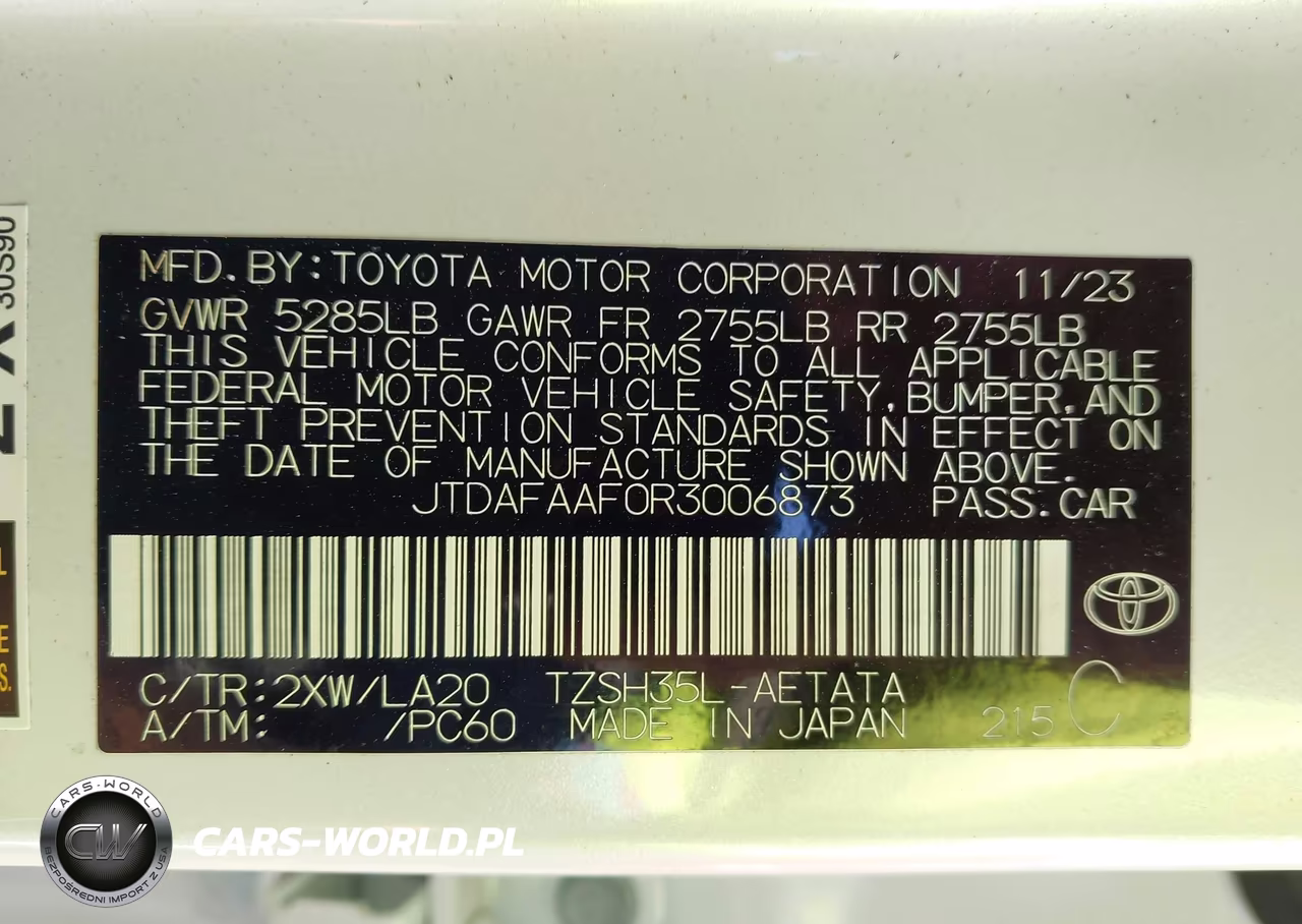 2024 Toyota Crown Platinum VIN:JTDAFAAF0R3006873 - 9