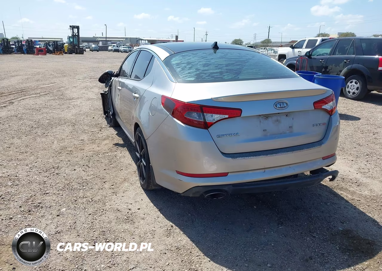 2012 Kia Optima Sx VIN:5XXGR4A68CG075241 - 3