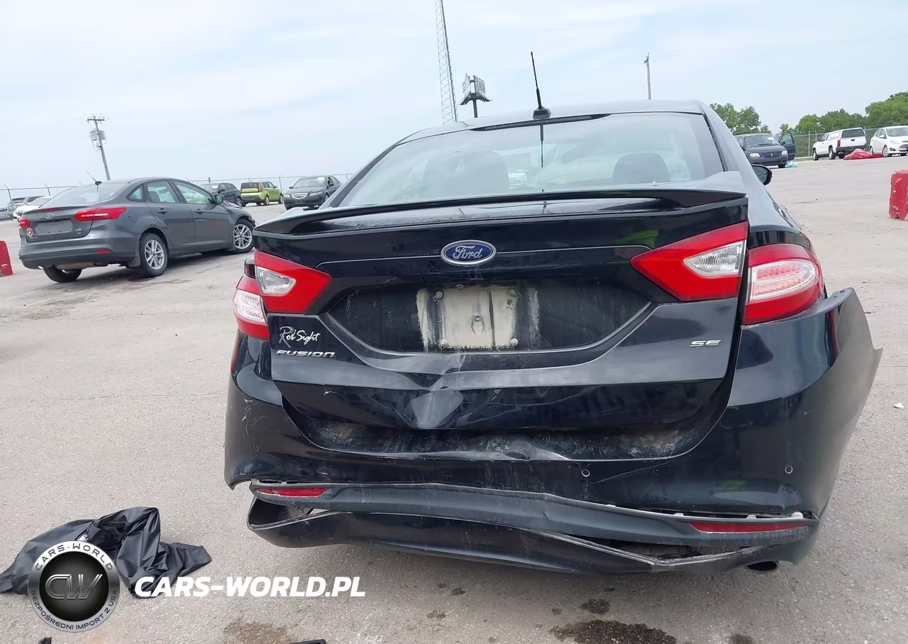 2016 Ford Fusion Se VIN:3FA6P0H75GR186416 - 16