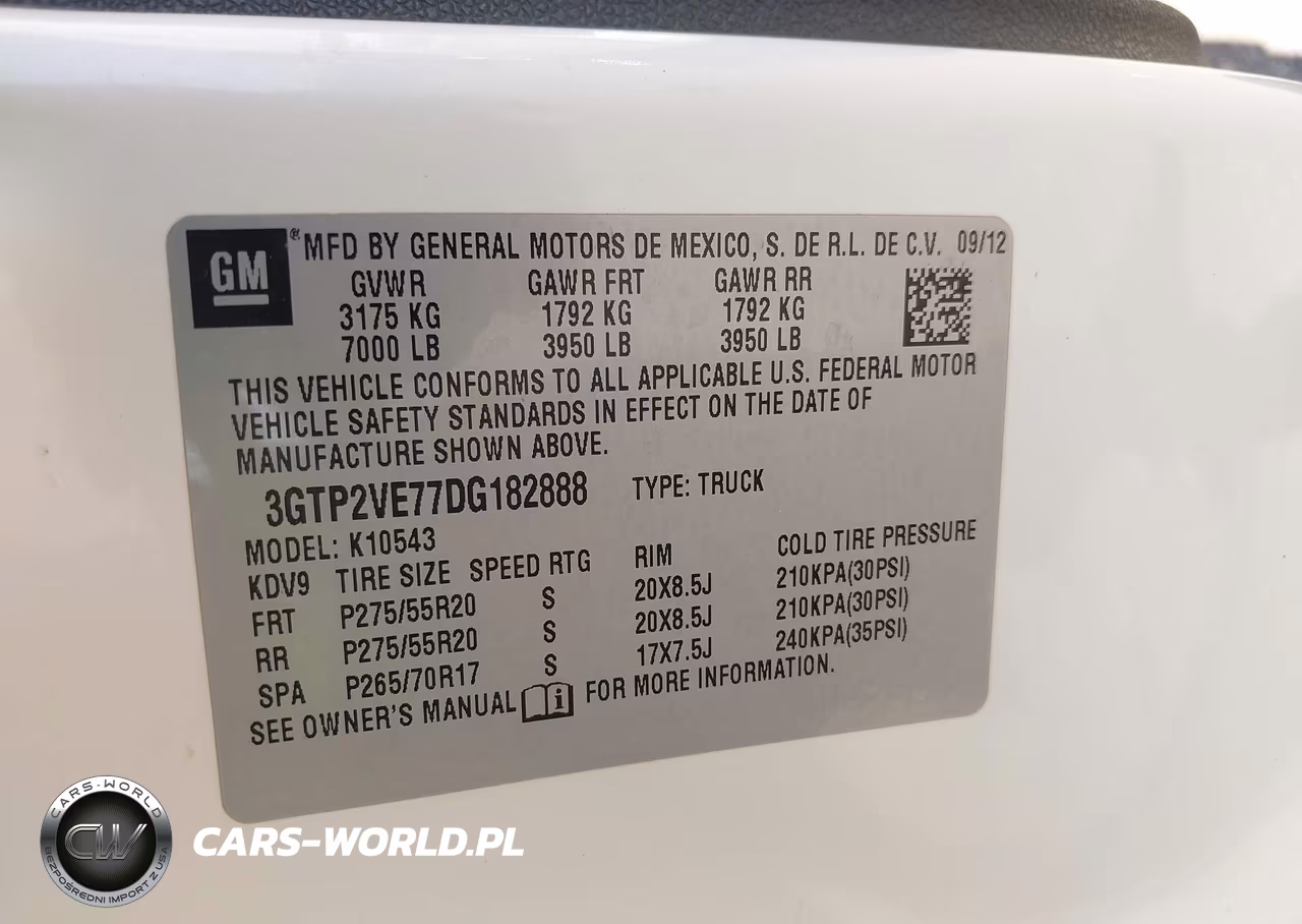 2013 GMC Sierra 1500 Sle VIN:3GTP2VE77DG182888 - 9