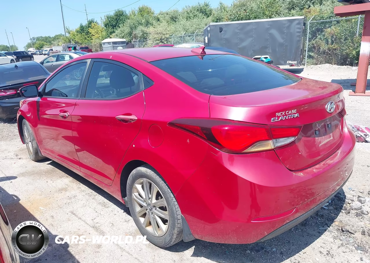 2016 Hyundai Elantra Se VIN:KMHDH4AE8GU518674 - 3