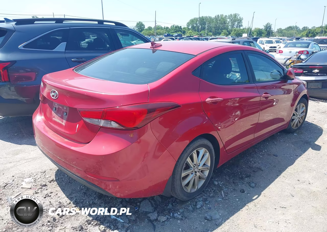 2016 Hyundai Elantra Se VIN:KMHDH4AE8GU518674 - 4