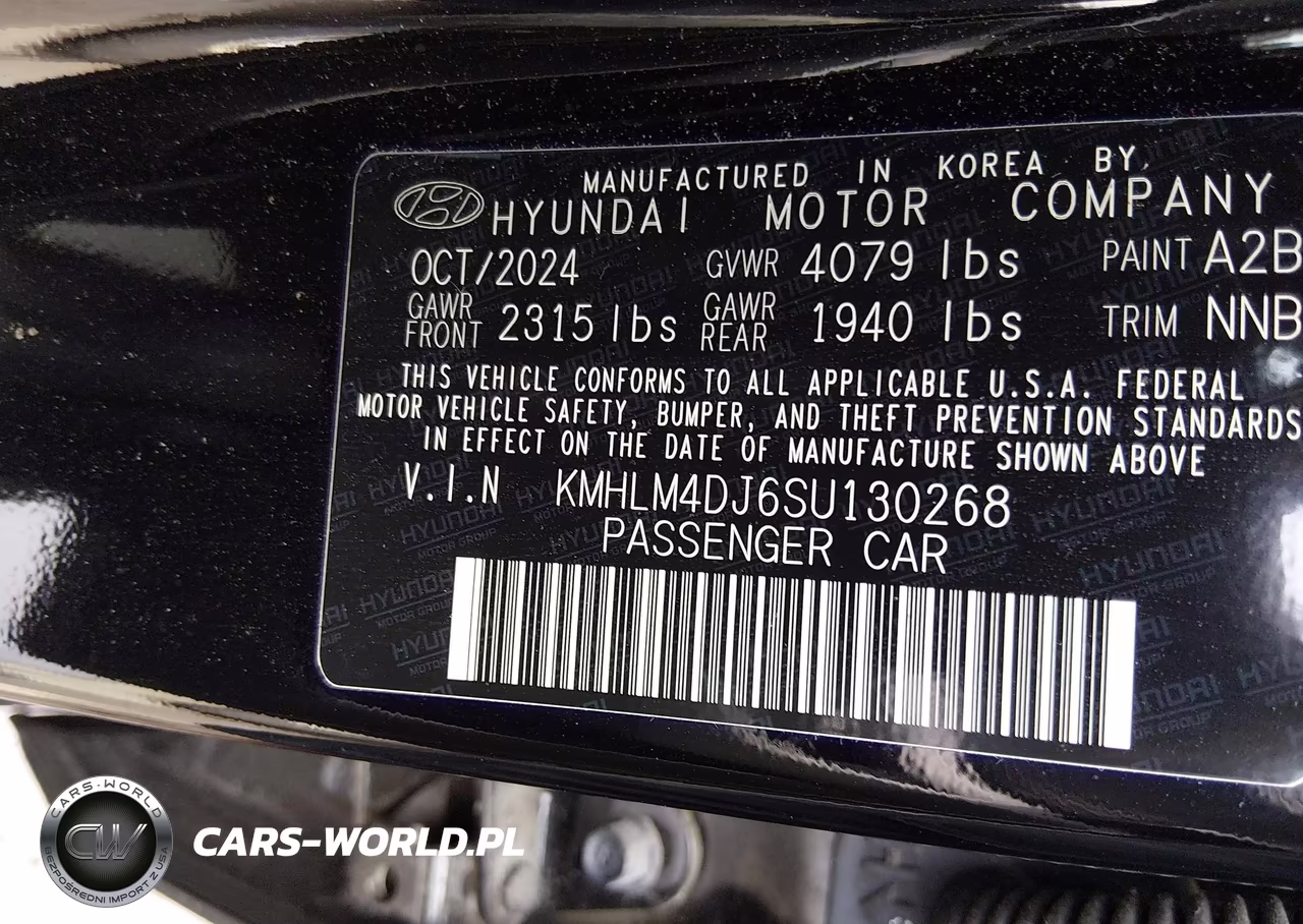 2025 Hyundai Elantra Hybrid Sel Sport VIN:KMHLM4DJ6SU130268 - 9