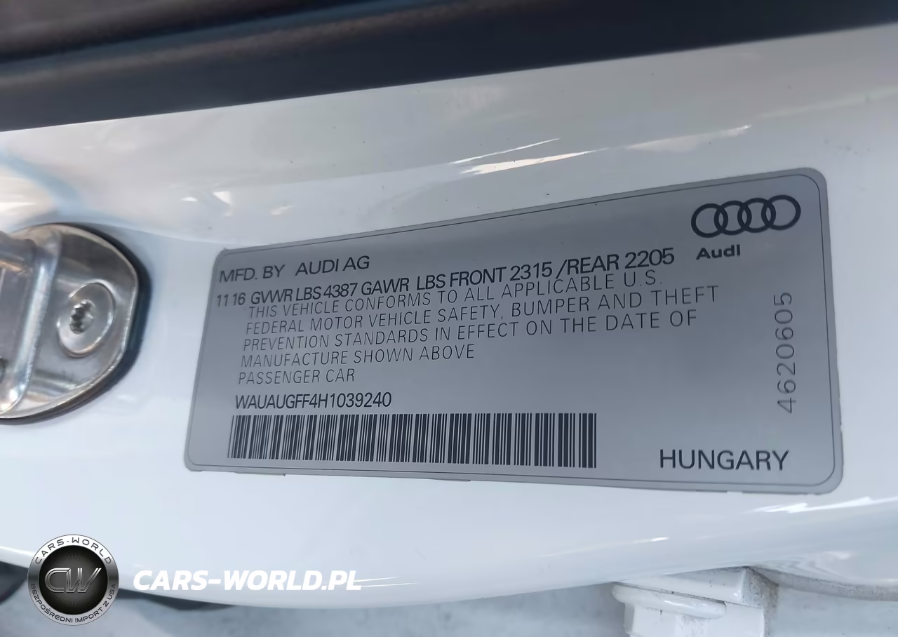 2017 Audi A3 Premium VIN:WAUAUGFF4H1039240 - 9
