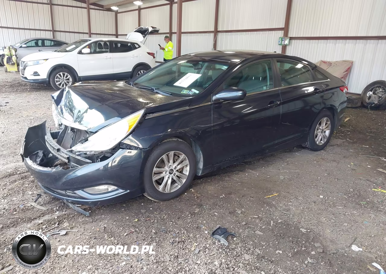 2013 Hyundai Sonata Gls VIN:5NPEB4AC1DH638122 - 2