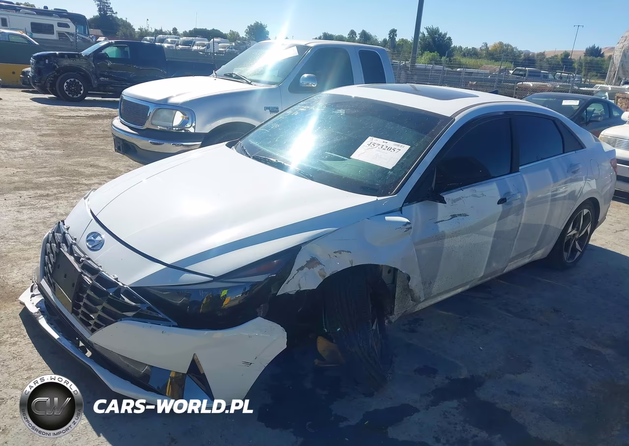 2023 Hyundai Elantra Hybrid Limited VIN:KMHLN4AJ3PU055876 - 2
