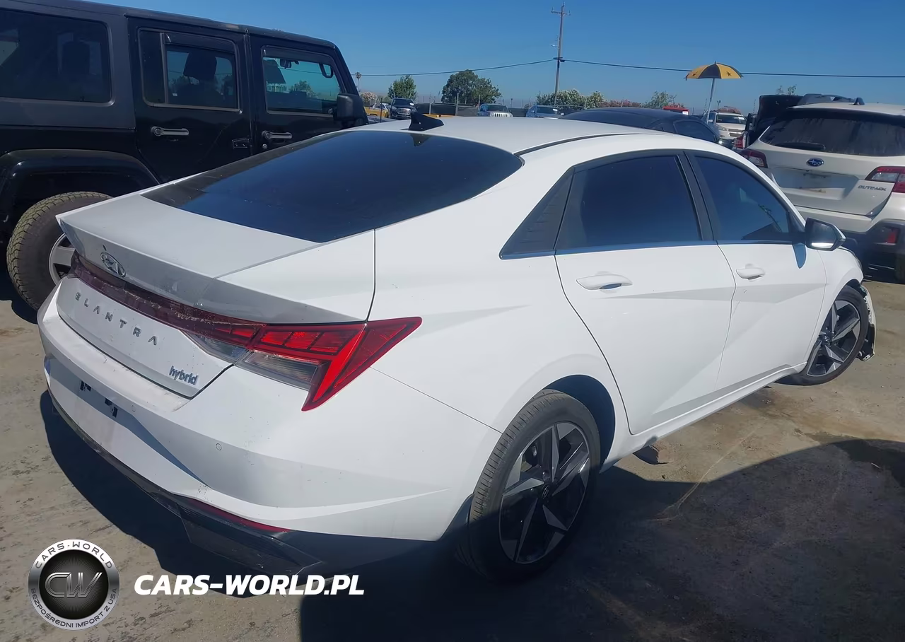2023 Hyundai Elantra Hybrid Limited VIN:KMHLN4AJ3PU055876 - 4