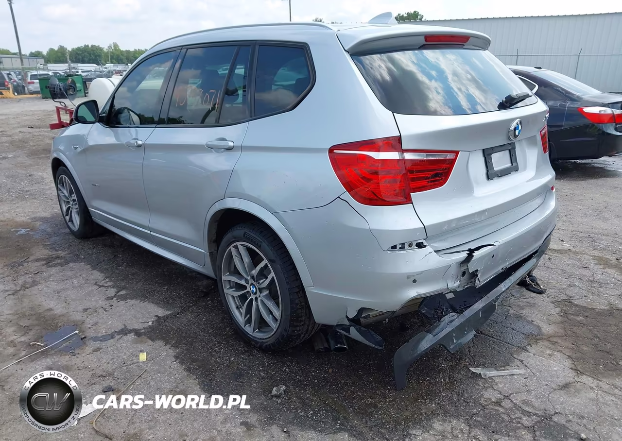 2016 BMW X3 Sdrive28I VIN:5UXWZ7C55G0R31912 - 3