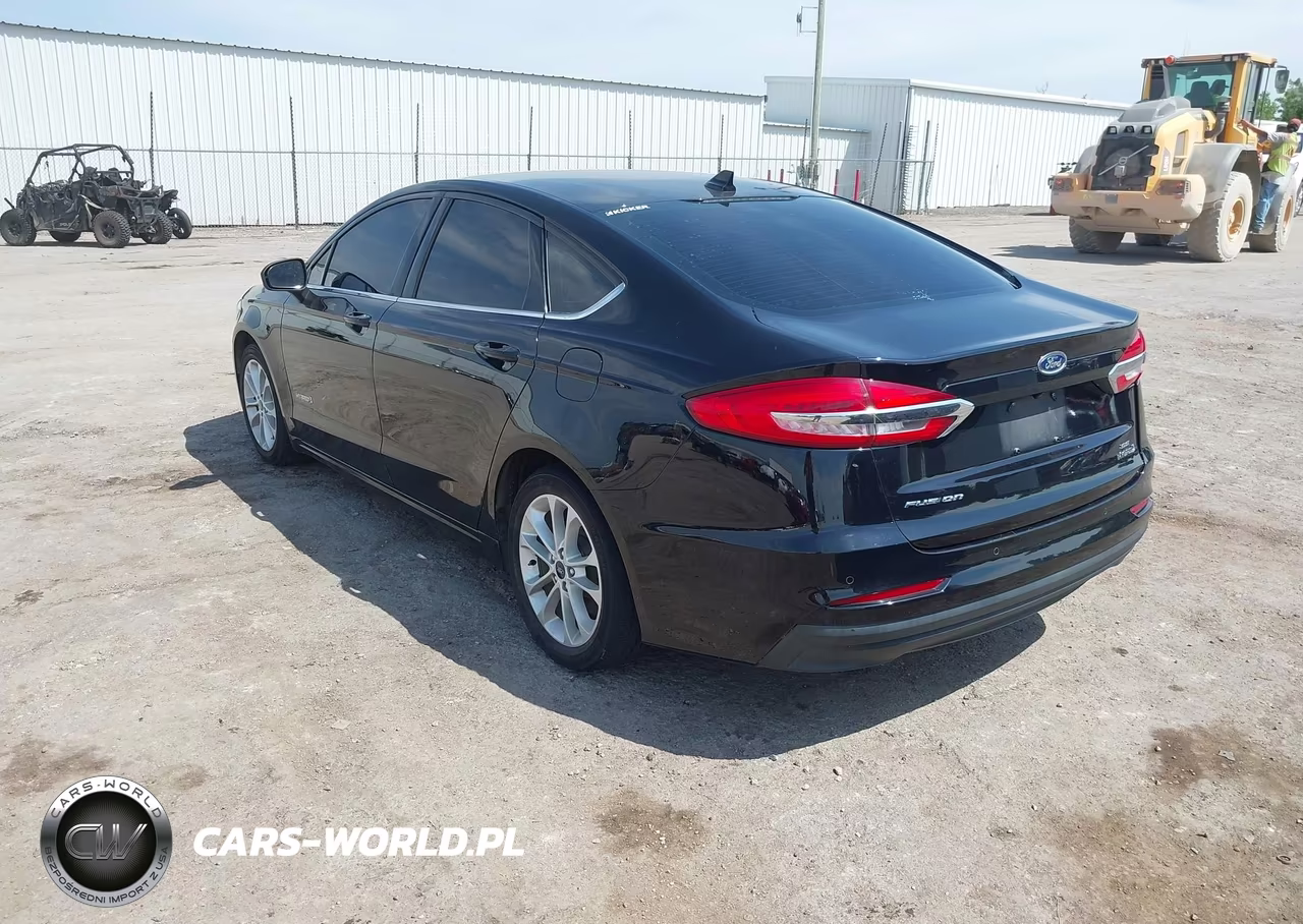 2019 Ford Fusion Hybrid Se VIN:3FA6P0LU8KR117094 - 3