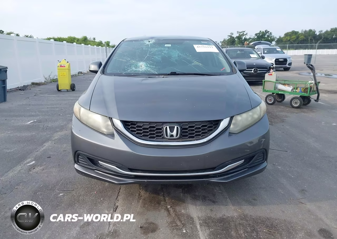 2013 Honda Civic Lx VIN:19XFB2F56DE035898 - 12