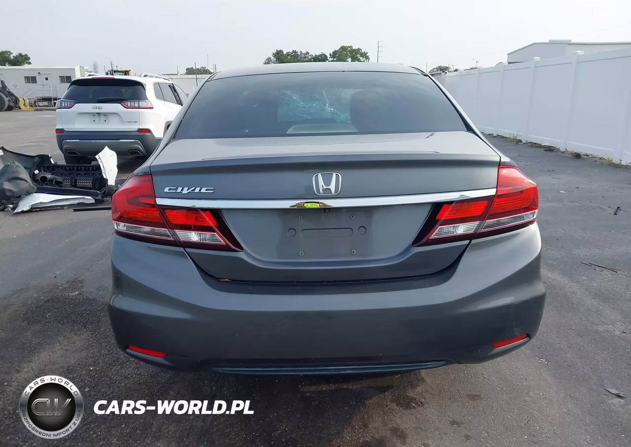 2013 Honda Civic Lx VIN:19XFB2F56DE035898 - 16