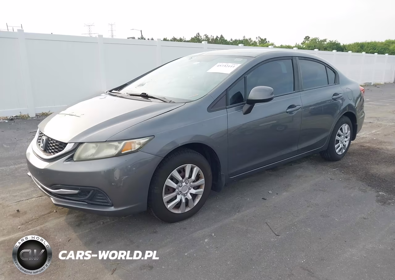 2013 Honda Civic Lx VIN:19XFB2F56DE035898 - 2