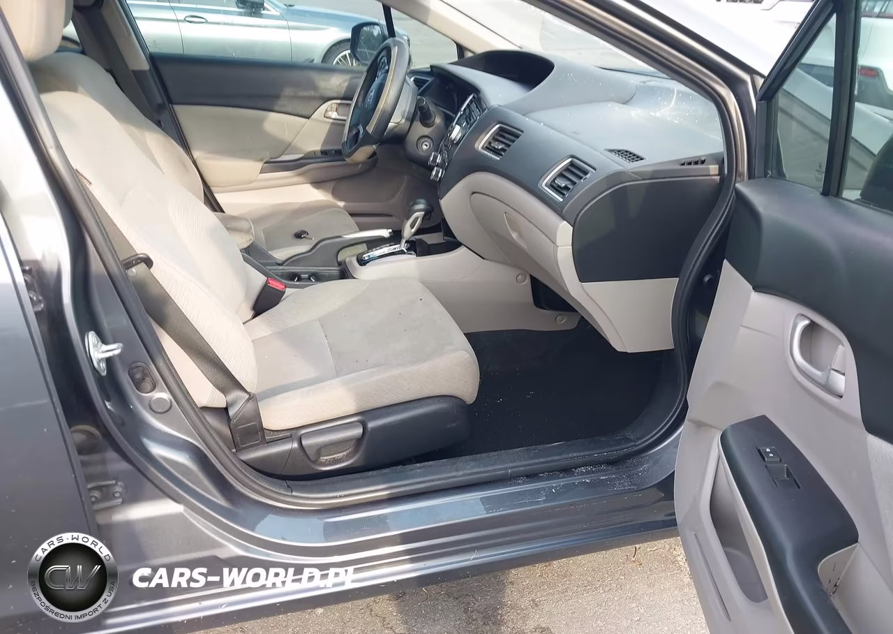 2013 Honda Civic Lx VIN:19XFB2F56DE035898 - 5