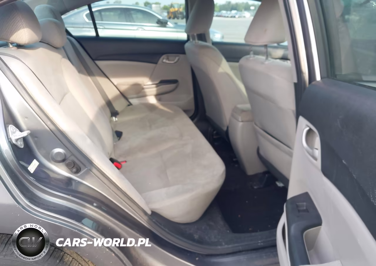 2013 Honda Civic Lx VIN:19XFB2F56DE035898 - 8