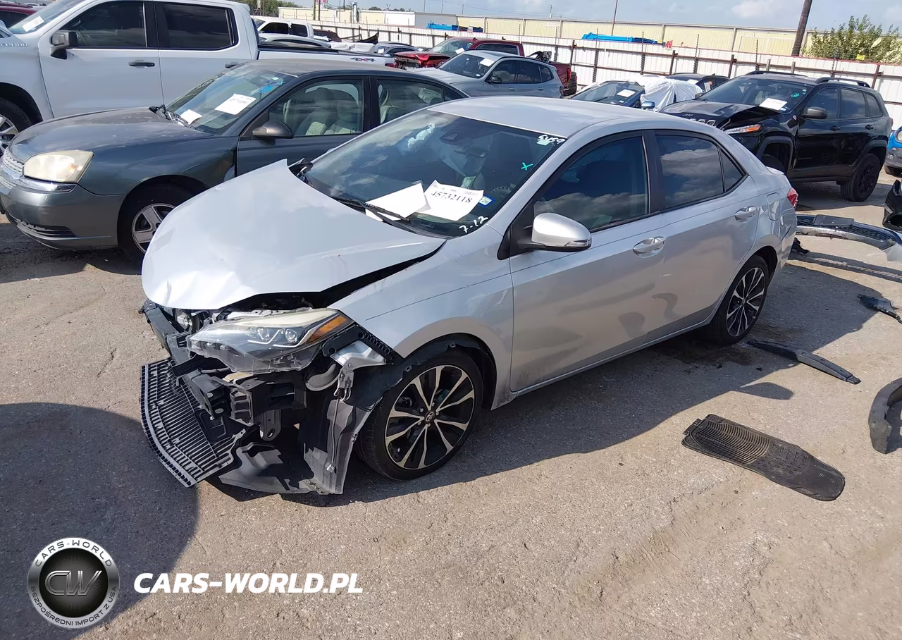 2019 Toyota Corolla Se VIN:2T1BURHE0KC125459 - 2