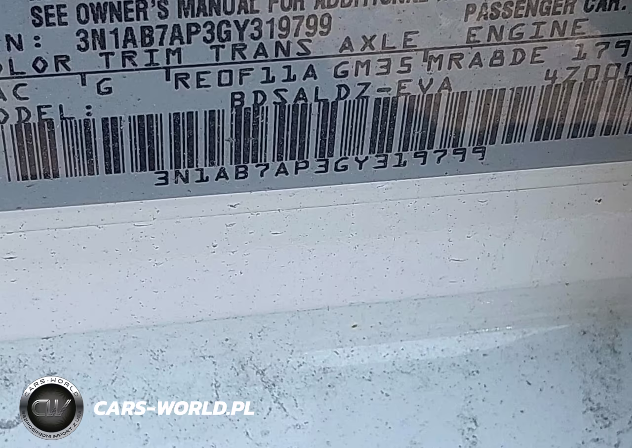 2016 Nissan Sentra S VIN:3N1AB7AP3GY319799 - 9