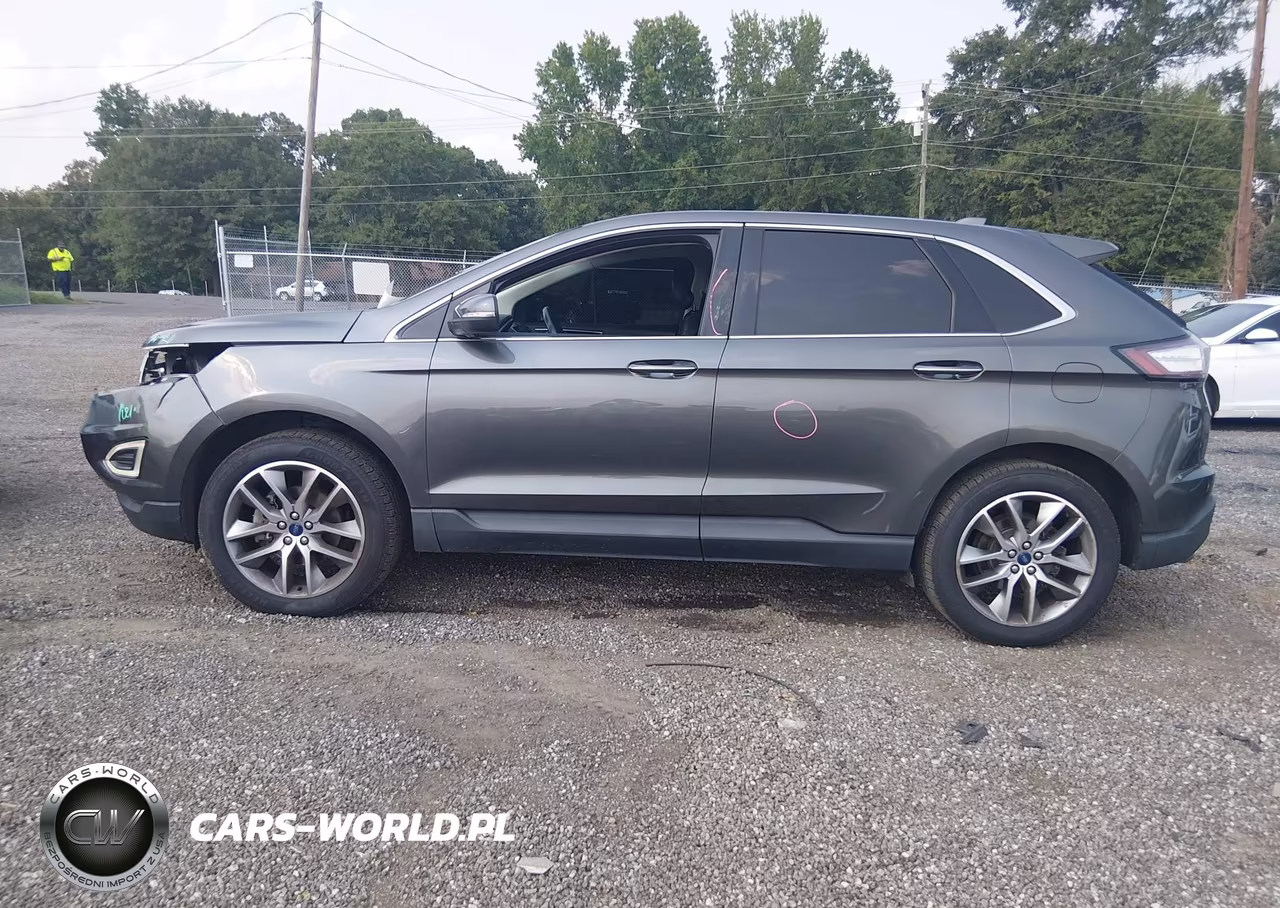 2017 Ford Edge Titanium VIN:2FMPK3K91HBB18750 - 14