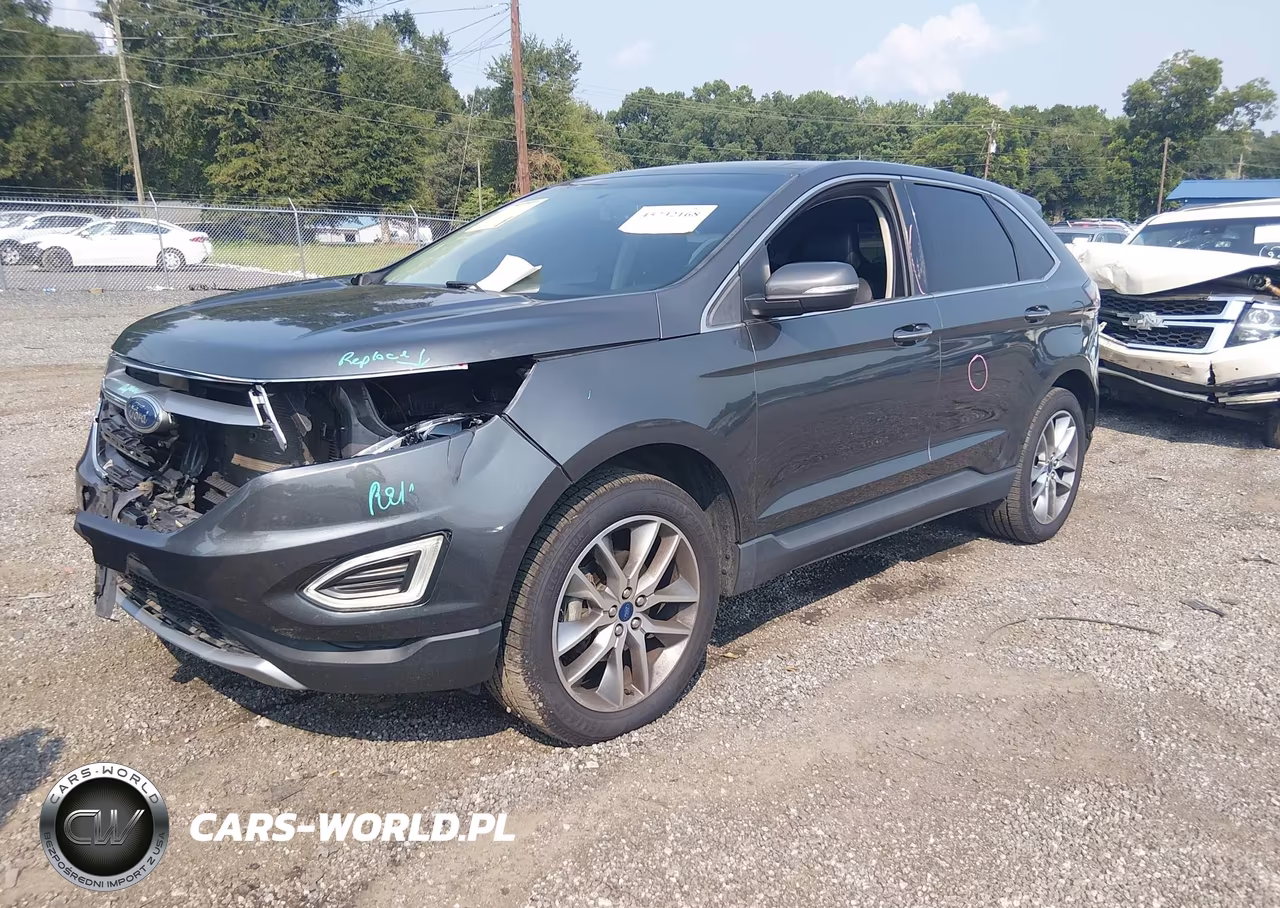 2017 Ford Edge Titanium VIN:2FMPK3K91HBB18750 - 2
