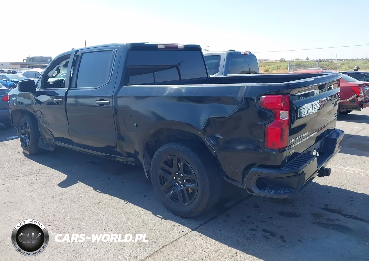 2024 Chevrolet Silverado 1500 2Wd Short Bed Custom VIN:1GCPABEK4RZ264851 - 3