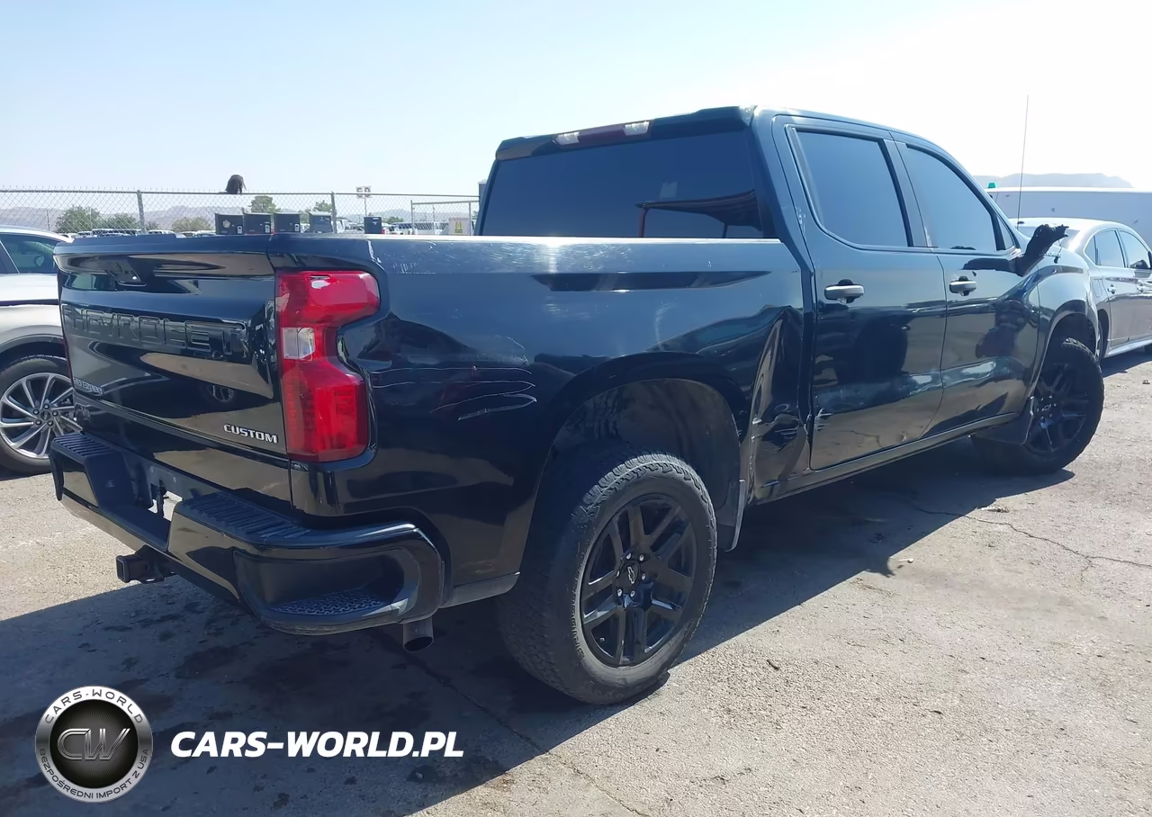 2024 Chevrolet Silverado 1500 2Wd Short Bed Custom VIN:1GCPABEK4RZ264851 - 4