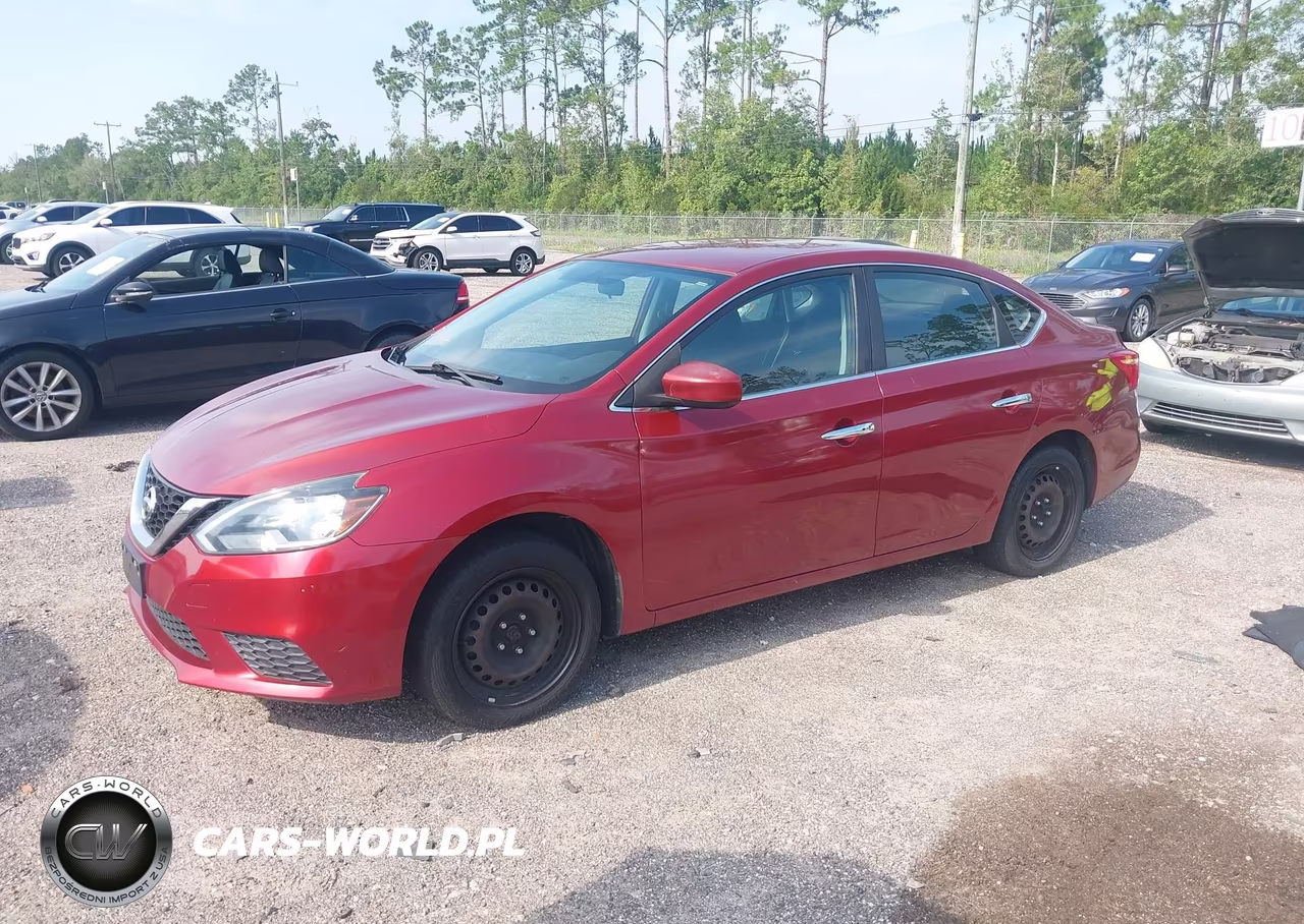 2017 Nissan Sentra Sv VIN:3N1AB7AP0HL643758 - 2
