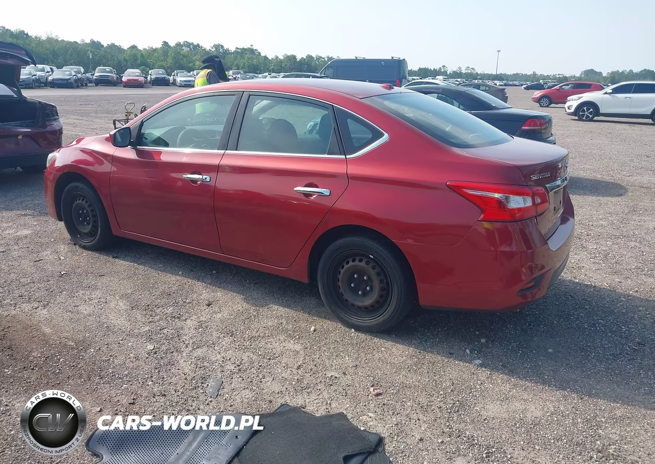 2017 Nissan Sentra Sv VIN:3N1AB7AP0HL643758 - 3