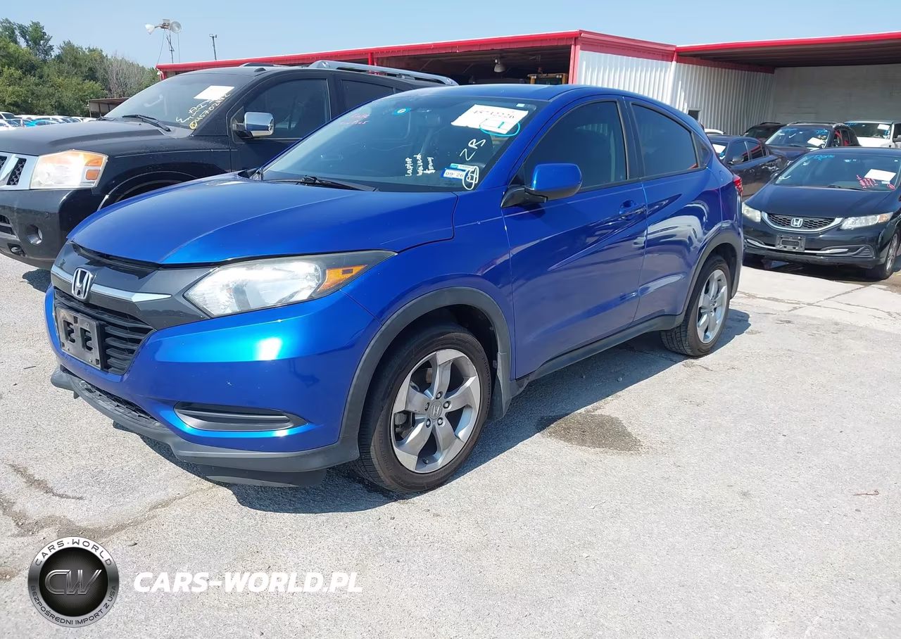 2018 Honda Hr-V Lx VIN:3CZRU5H36JM723433 - 2