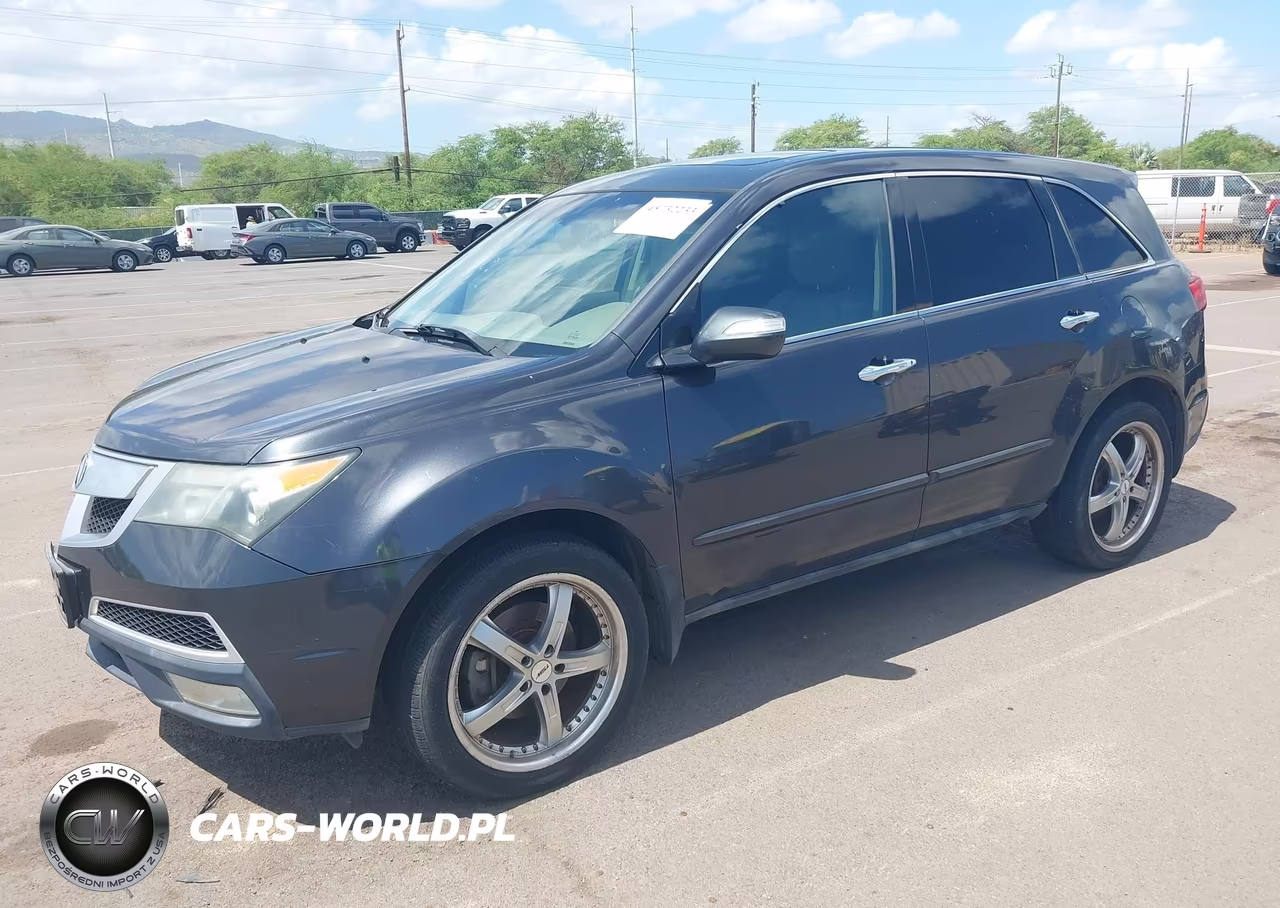2013 Acura Mdx VIN:2HNYD2H2XDH522591 - 2