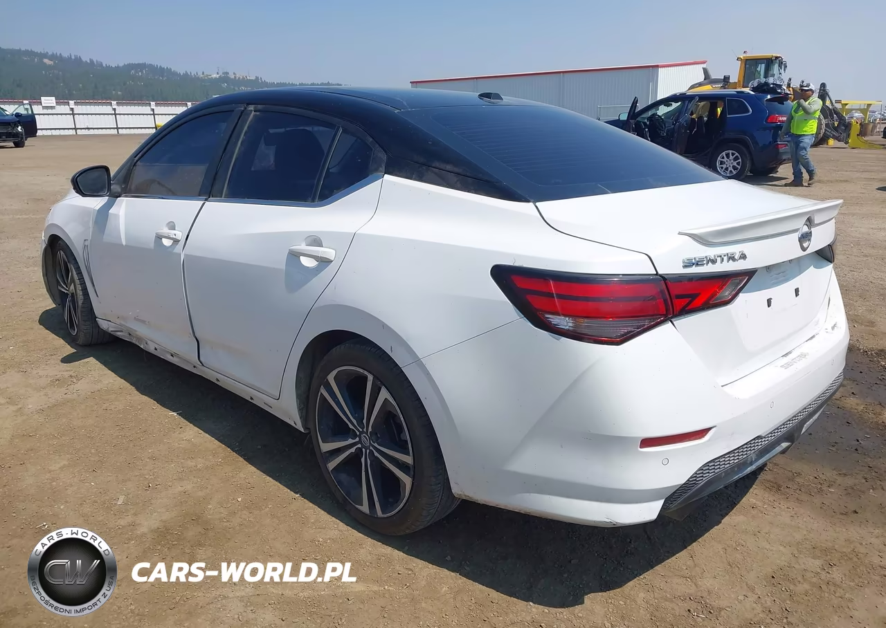 2022 Nissan Sentra Sr Xtronic Cvt VIN:3N1AB8DV2NY283147 - 3