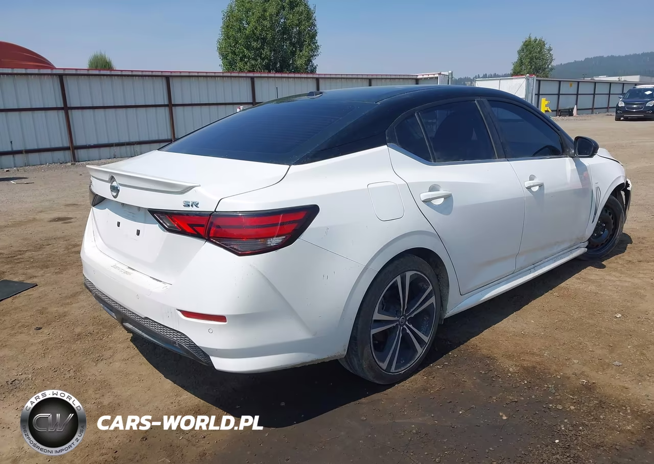 2022 Nissan Sentra Sr Xtronic Cvt VIN:3N1AB8DV2NY283147 - 4
