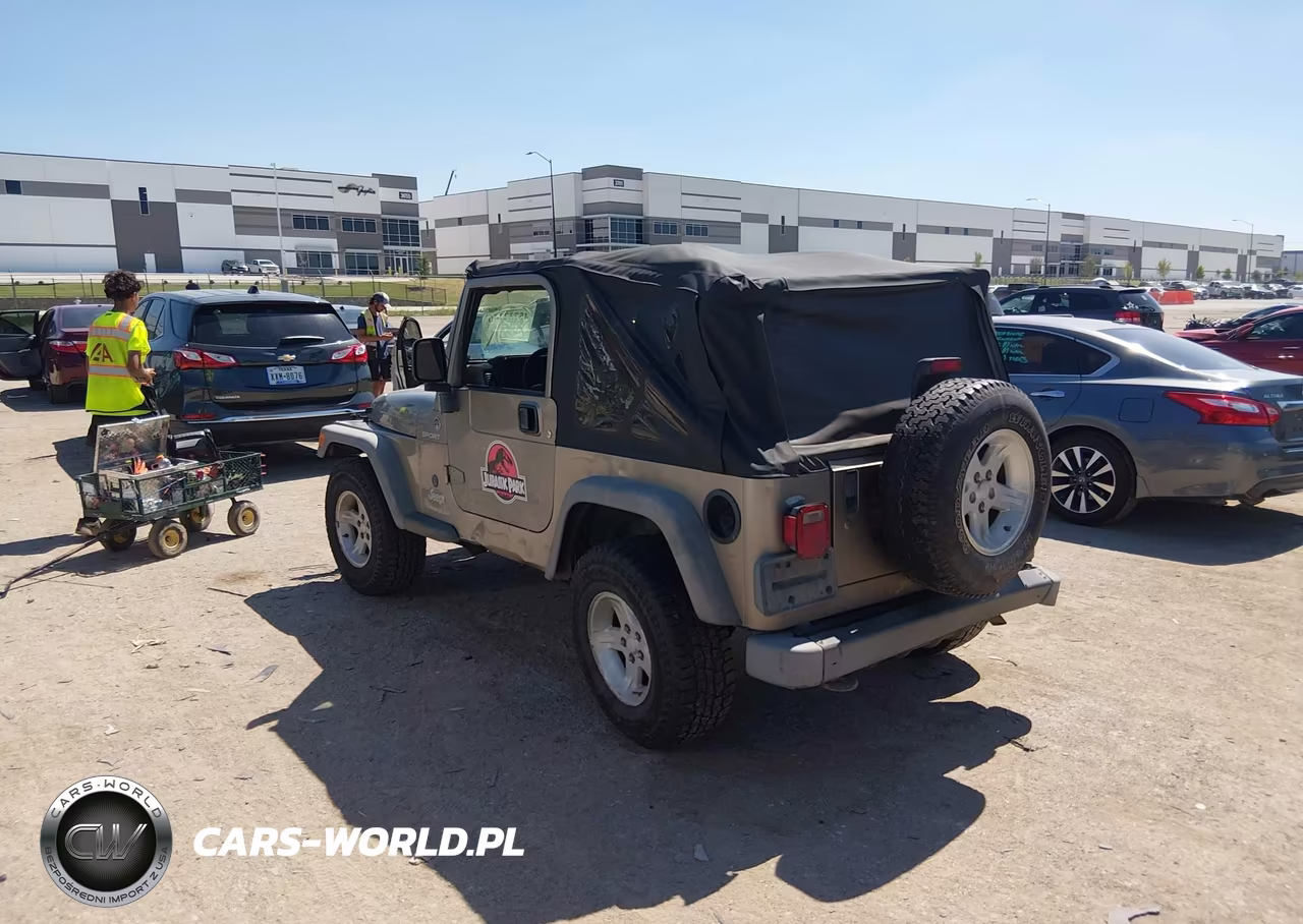 2005 Jeep Wrangler Sport VIN:1J4FA49S15P324005 - 3