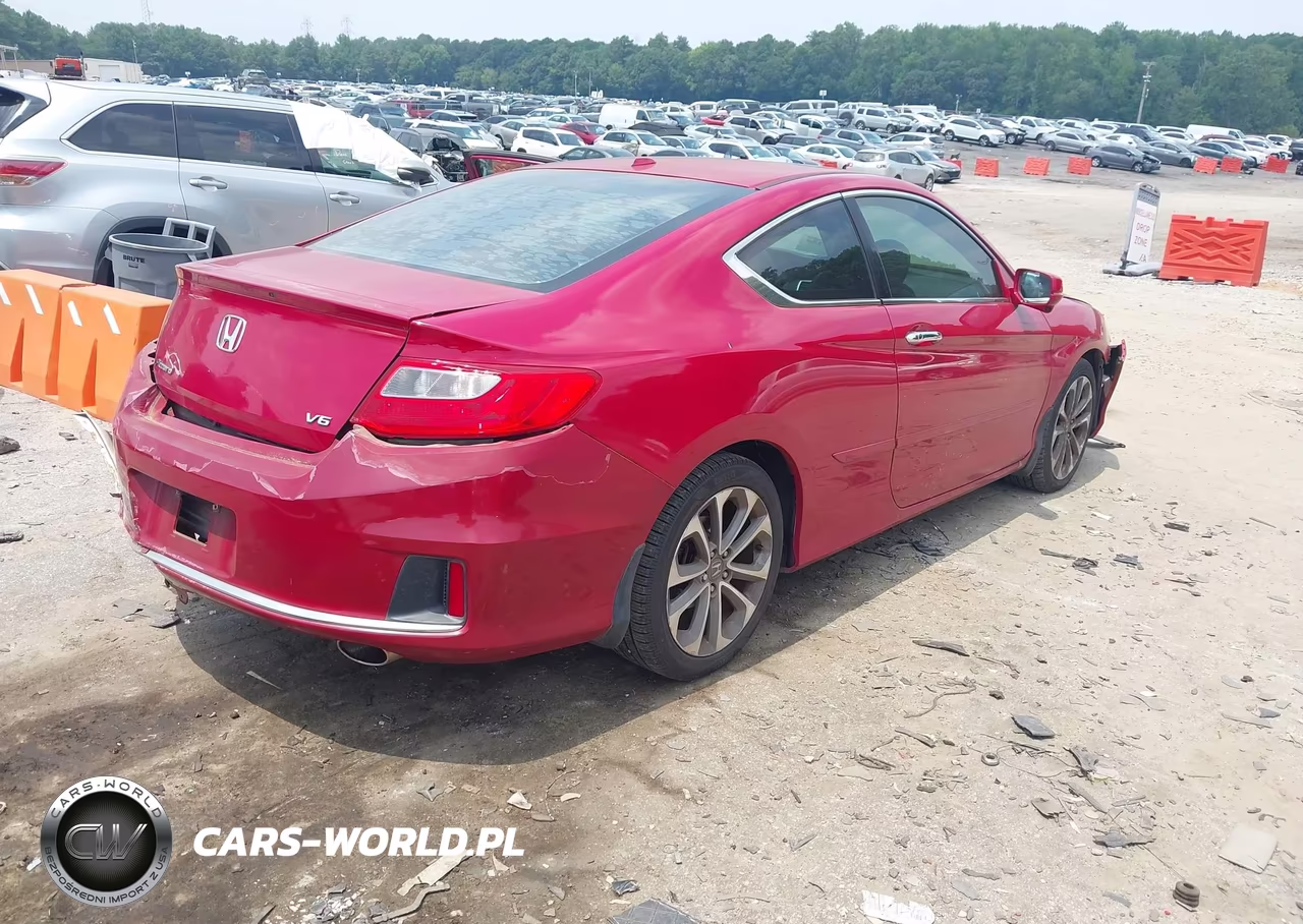 2014 Honda Accord Ex-L V-6 VIN:1HGCT2B80EA000182 - 4