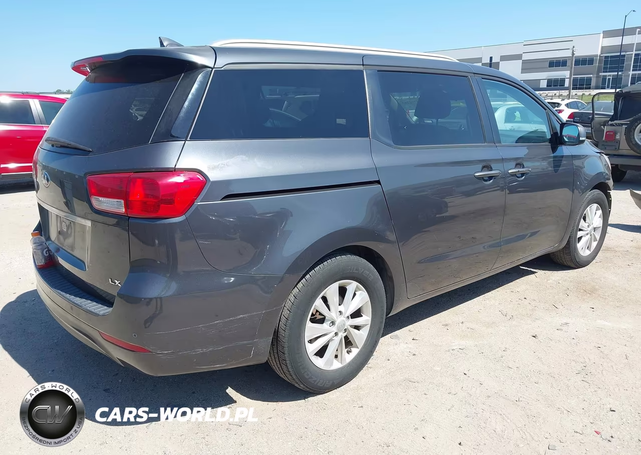 2017 Kia Sedona Lx VIN:KNDMB5C15H6242630 - 4