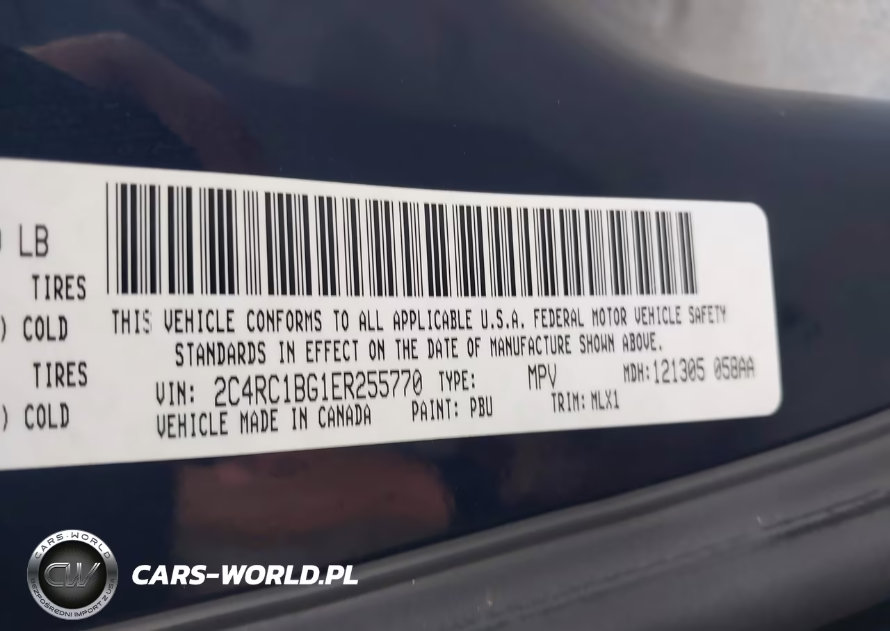 2014 Chrysler Town & Country Touring VIN:2C4RC1BG1ER255770 - 9