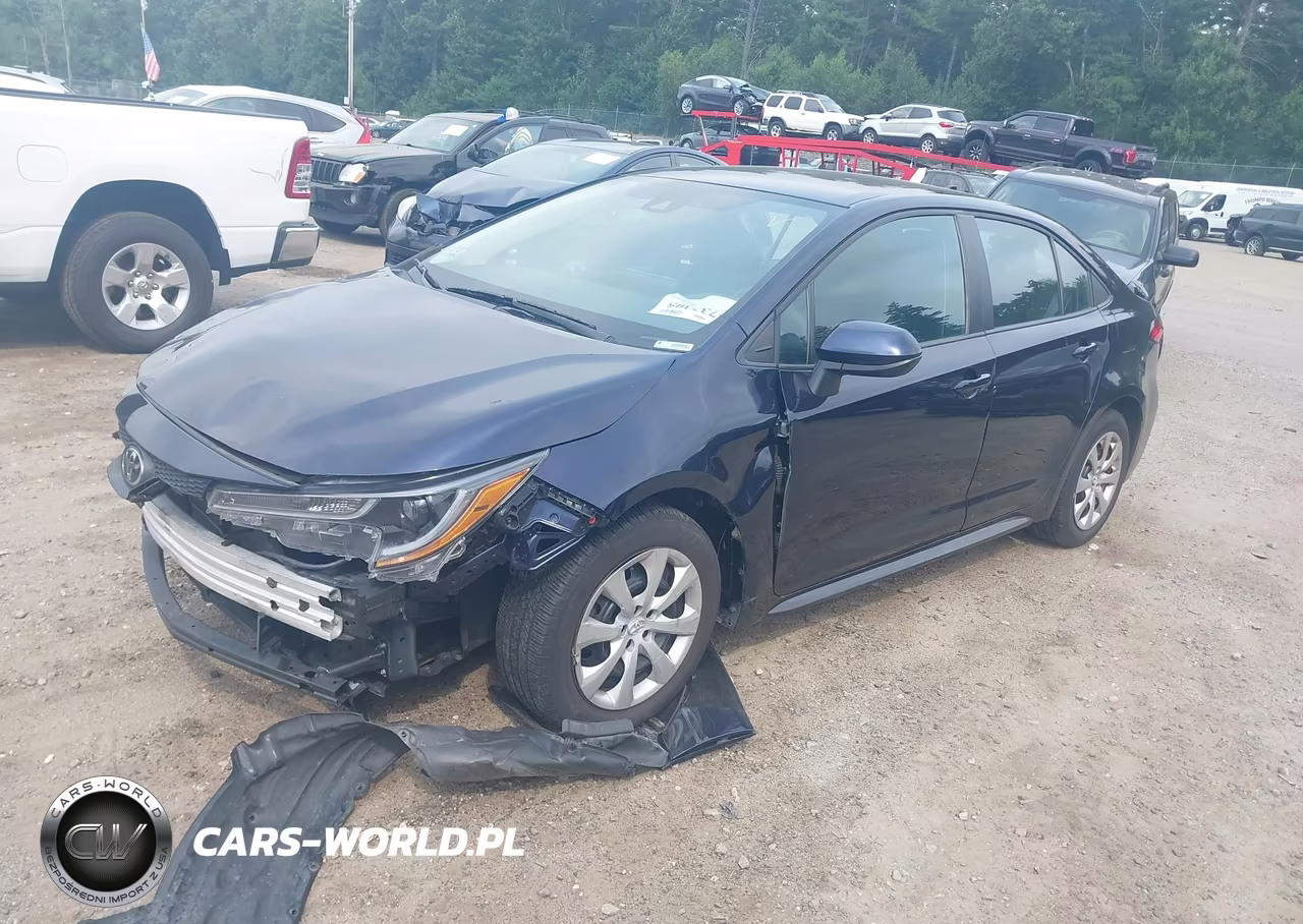 2022 Toyota Corolla Le VIN:5YFEPMAE5NP343340 - 2