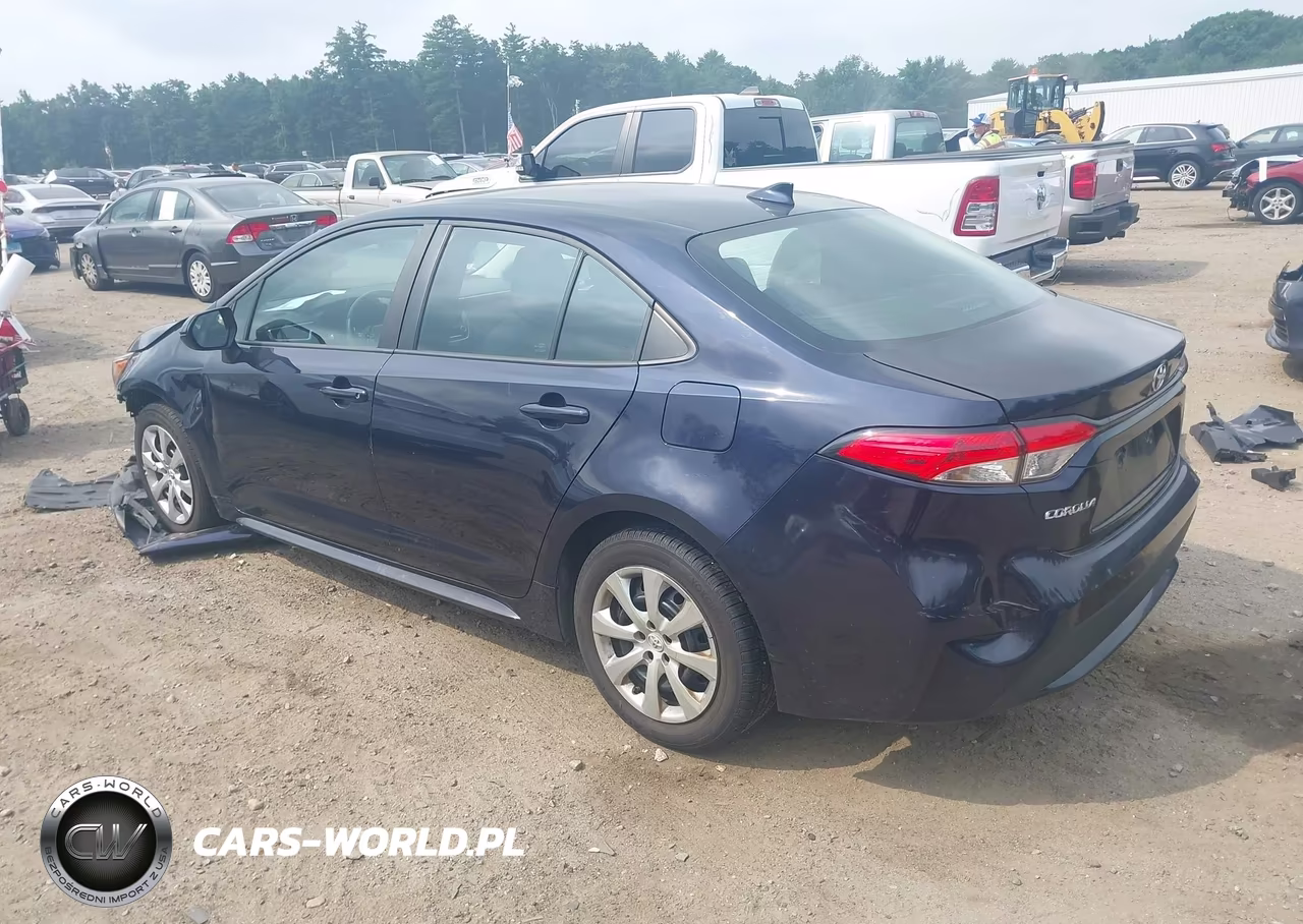 2022 Toyota Corolla Le VIN:5YFEPMAE5NP343340 - 3