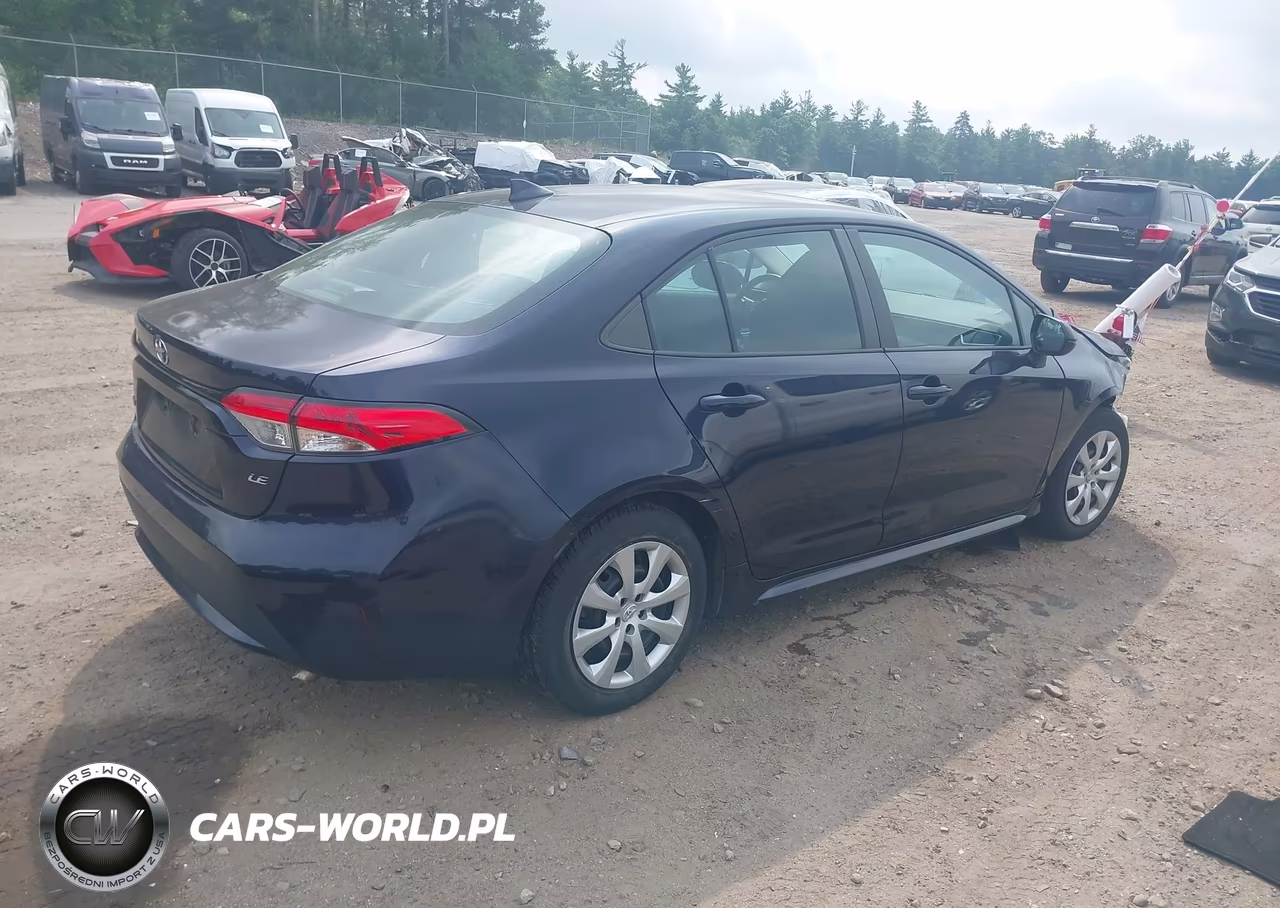 2022 Toyota Corolla Le VIN:5YFEPMAE5NP343340 - 4
