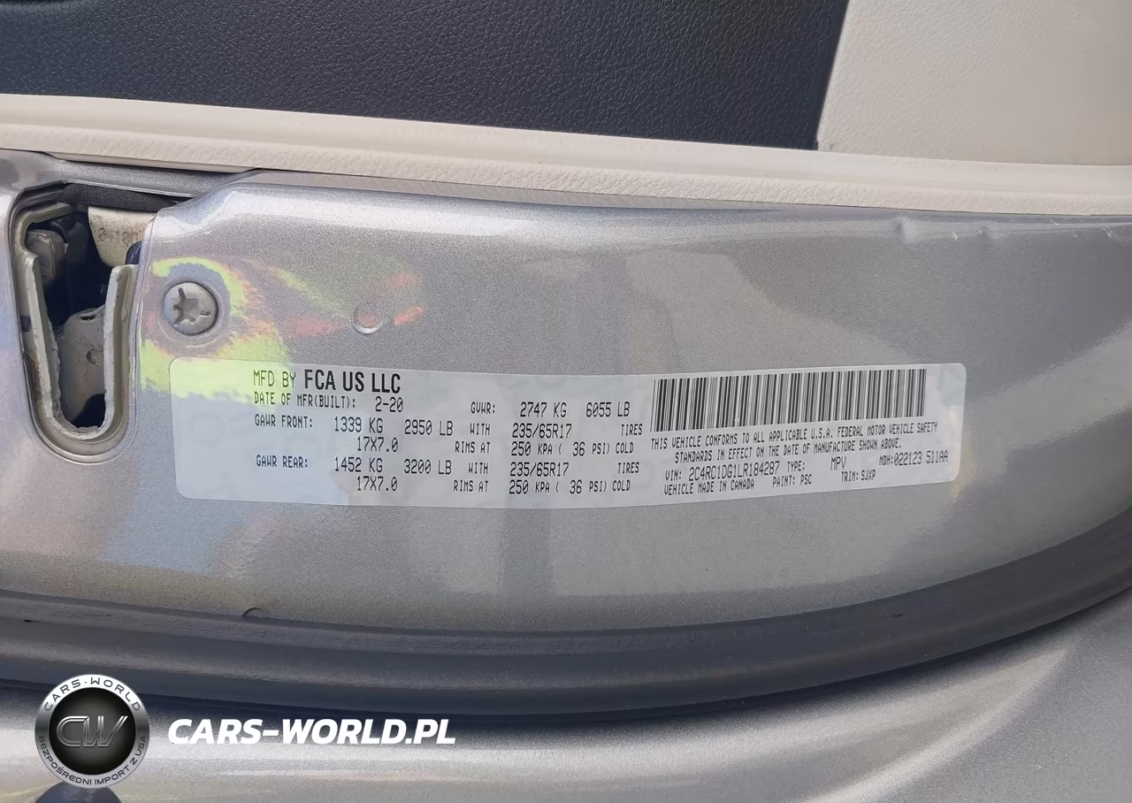 2020 Chrysler Voyager Lxi VIN:2C4RC1DG1LR184287 - 9