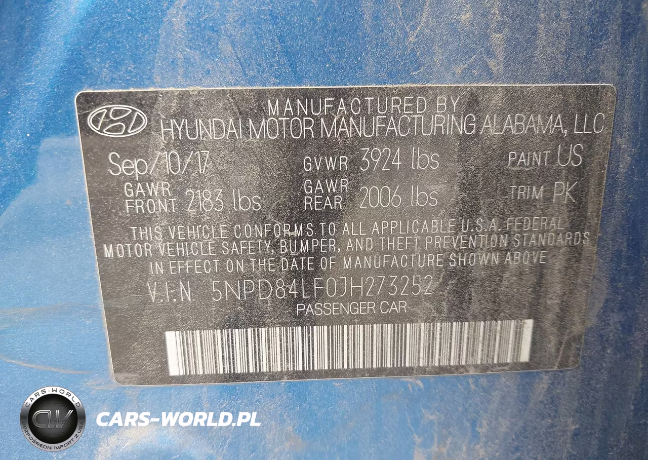 2018 Hyundai Elantra Value Edition VIN:5NPD84LF0JH273252 - 9