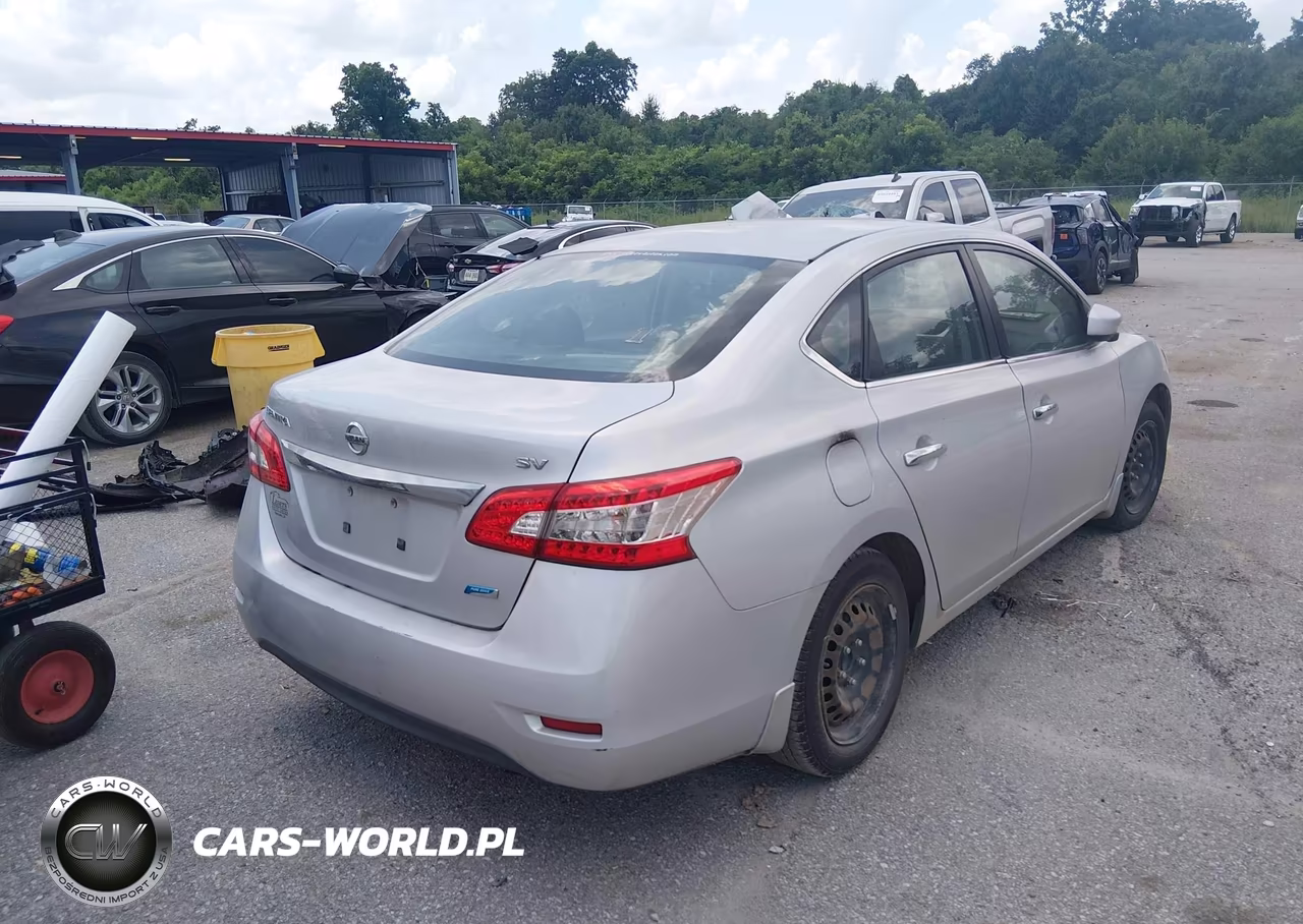 2014 Nissan Sentra Sv VIN:3N1AB7APXEL675810 - 4